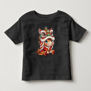 Chinesisches Neujahrs-Pferd 2026 Zodiakus Kleinkind T-shirt