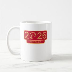 Chinesisches Neujahrs-Pferd Perfektes Geschenk Kaffeetasse