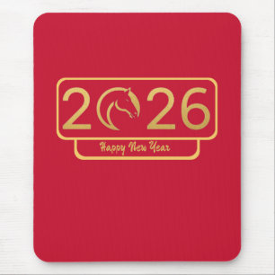 Chinesisches Neujahrs-Pferd Perfektes Geschenk Mousepad