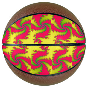 Chinesisches Neujahrsdrachen Fraktal Basketballs