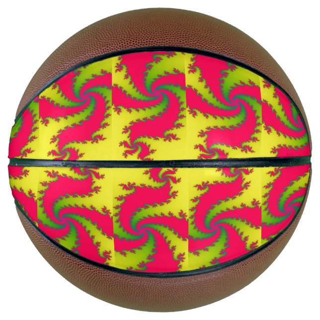 Chinesisches Neujahrsdrachen Fraktal Basketballs (Vorderseite)