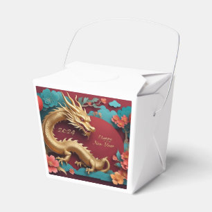 Chinesisches Neujahrsfest des Goldenen Drachen Geschenkschachtel