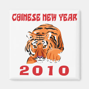 Chinesisches Neujahrsgeschenk 2010 Magnet