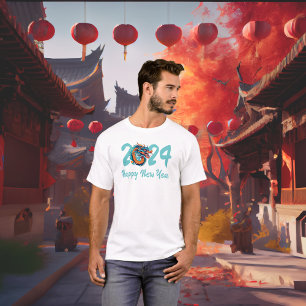 Chinesisches Neujahrsgeschenk des Drachen T-Shirt