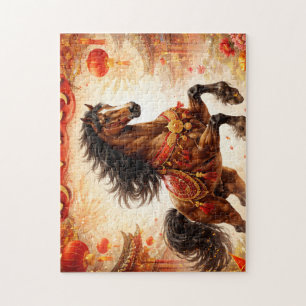 Chinesisches Pferd, Pferdeliebhaber Puzzle