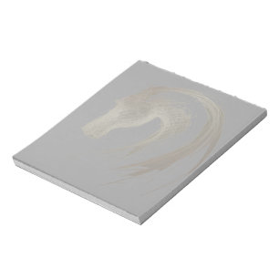 Chinesisches Pferdejahr Zodiac Geburtstag Notepad  Notizblock