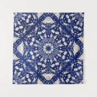 Chinesisches Porzellan: Blauer Wasserfarbenflor