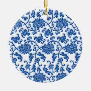 Chinesisches Porzellanmuster Keramikornament