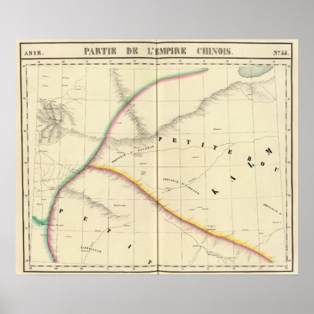 Chinesisches Reich, Asien 55 Poster (Vorne)