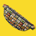 Chinesisches Restaurant Foto Menü Board Bauchtasche<br><div class="desc">Es besteht die Möglichkeit, dass dieser Fanartikel dich hungrig machen könnte. Das liegt daran, dass es wie ein Foto-Menü-Board in einem chinesischen Restaurant aussieht, in dem Fotos chinesischer Küche auf schwarzem Hintergrund mit dem Namen jedes Gerichts und Preisinformationen unter jedem Gericht in gelber Schrift zu sehen sind. Ideal für alle,...</div>