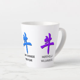 Chinesisches Sonderjahr des OX Milchtasse