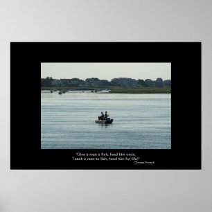 Chinesisches Sprichwort Poster