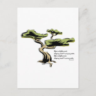 Chinesisches Sprichwort Postkarte