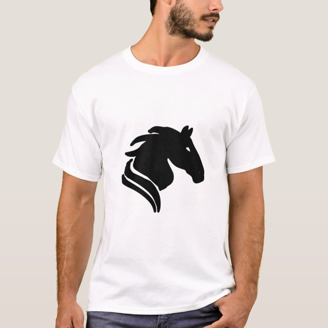 Chinesisches Sternzeichen-Pferd-Design  T-Shirt (Vorderseite)