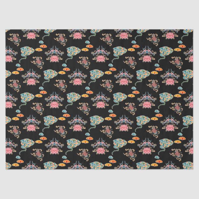 Chinesisches traditionelles Gewebepapier Seidenpapier (Vorderseite)