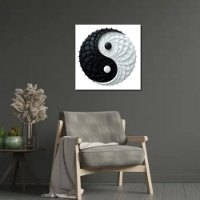 Chinesisches Yin Yang Energy Duality Poster