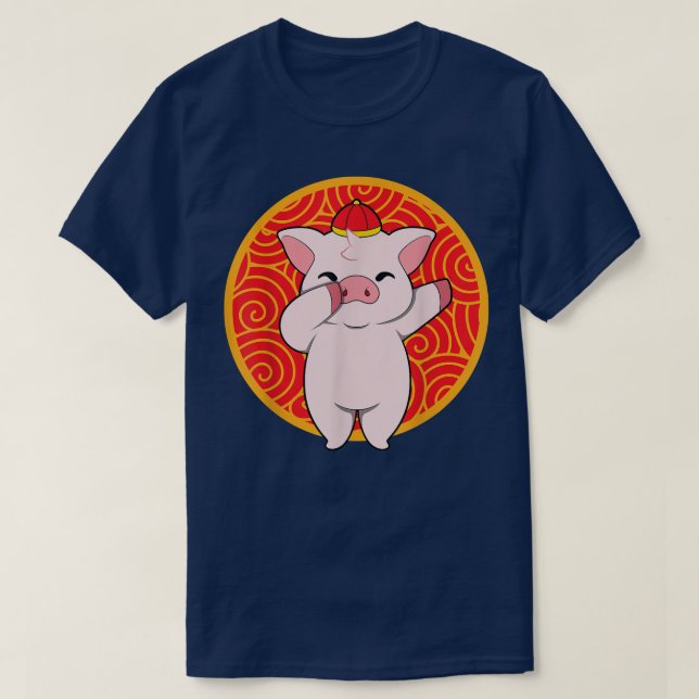 Chinesisches Zodiac-Schwein 426 T-Shirt (Design vorne)