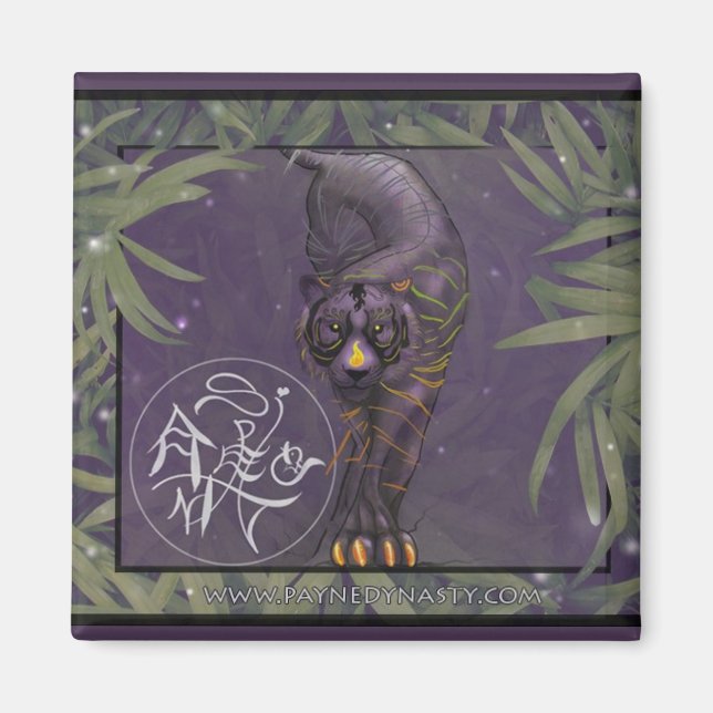 Chinesisches Zodiac Tiger Magnet (Vorne)