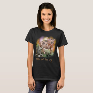 Chinesisches Zodiaka-Jahr des Schweins T-Shirt