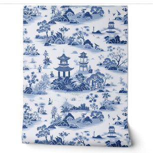 Chinesoire, vintage, antik, Singvogel, Pfingstrose Tapete