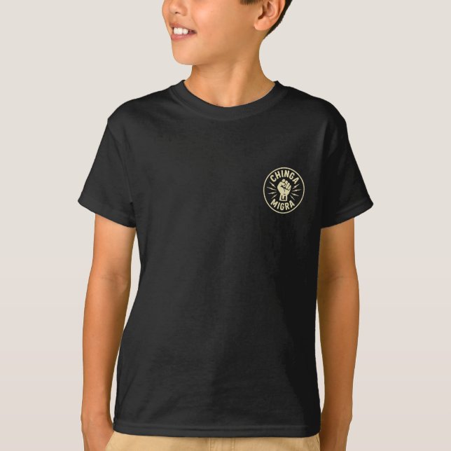 Chinga La Migra - Anti Eis T-Shirt (Vorderseite)