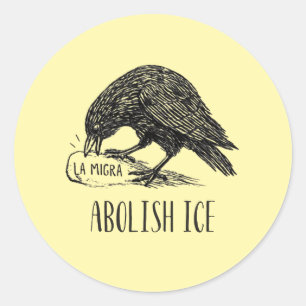 Chinga La Migra – Anti-ICE-Protestdemonstration mi Runder Aufkleber