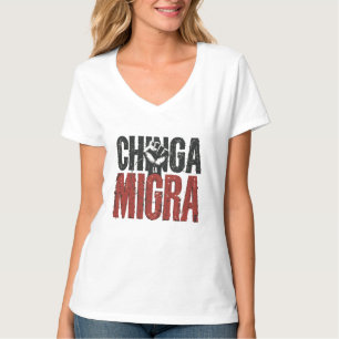 Chinga La Migra Anti-ICE-Shirt - Vintage Resistenz T-Shirt