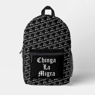 Chinga LA Migra Bedruckter Rucksack