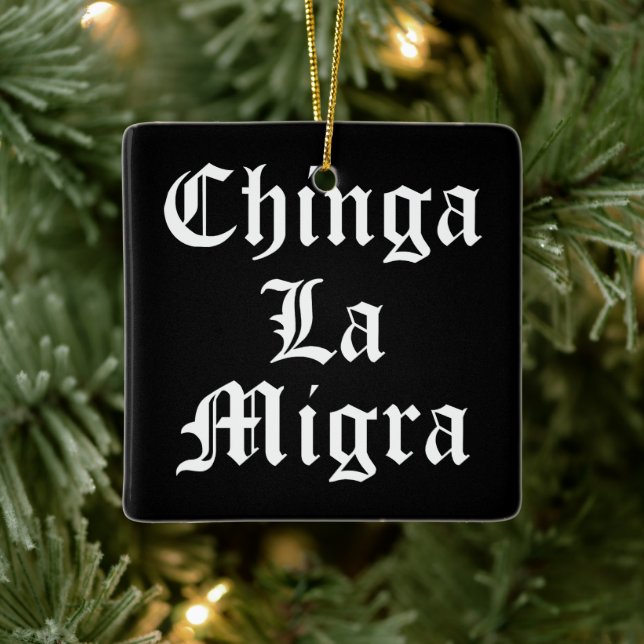 Chinga LA Migra Keramikornament (Baum)