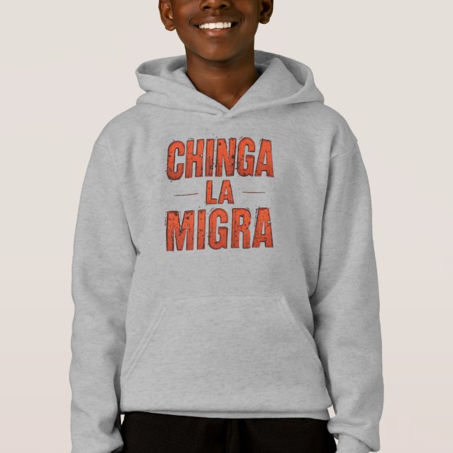 Chinga La Migra Shirt - Kühne Protest & Aktivismus (Vorderseite)
