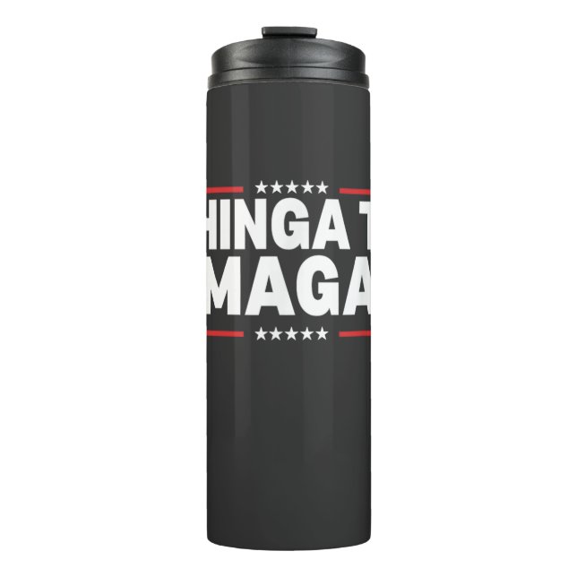 Chinga Tu MAGA-Anweisung Thermosbecher (Vorderseite)