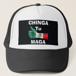 Chinga Tu Maga Trucker Hat Truckerkappe