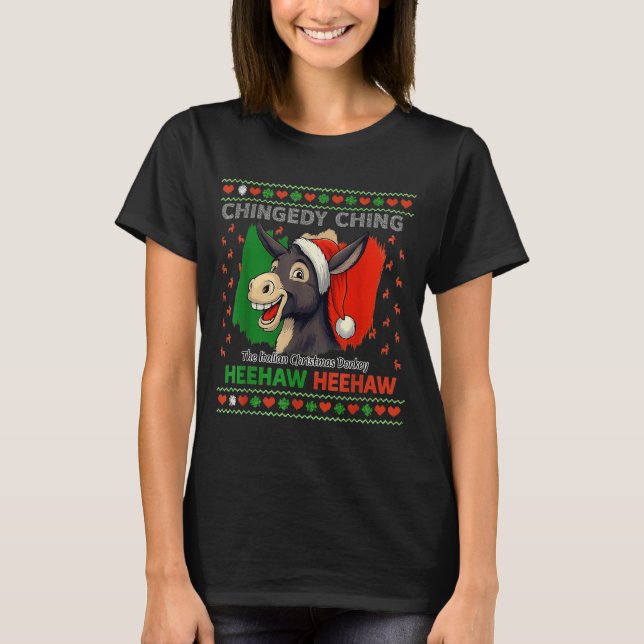 Chingedy Ching Dominick The Italian Christmas Xmas T-Shirt (Vorderseite)