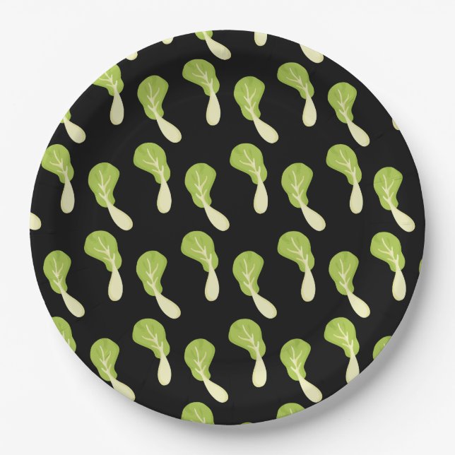 Chingensai Pappteller (Vorderseite)