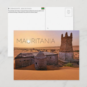 Chinguetti, Mauretanien Reise-Postkarte Postkarte
