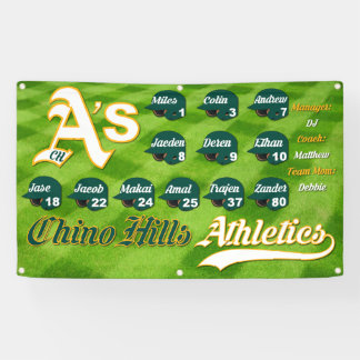 Chino Hills OM A's Banner