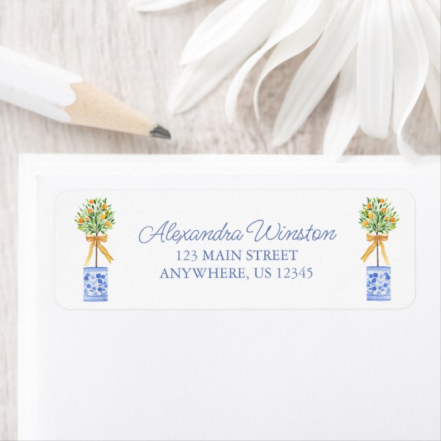 Chinoiserie Al Porto Gedeckter Wasserpark Californ (Insitu)