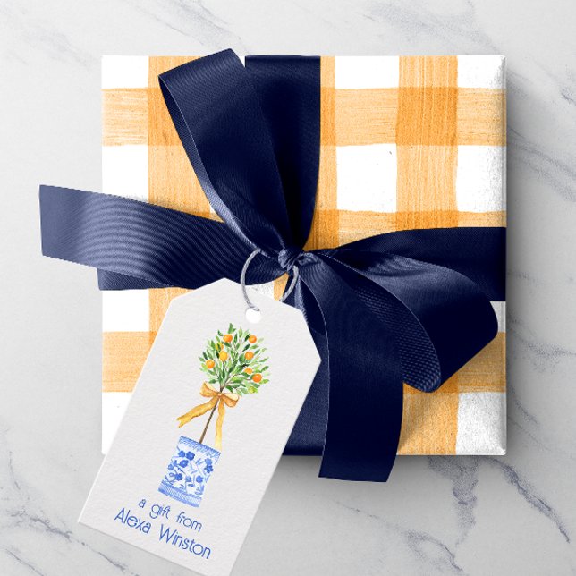 Chinoiserie Al Porto Gedeckter Wasserpark Californ Geschenkanhänger (Von Creator hochgeladen)