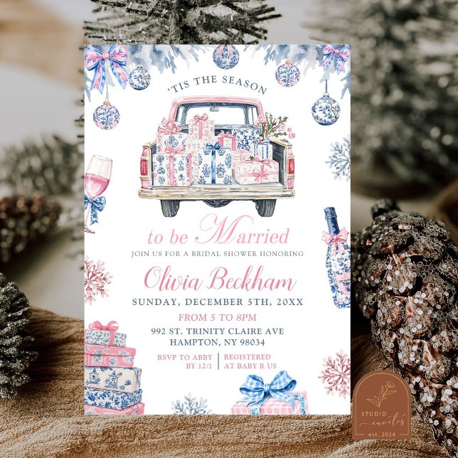 Chinoiserie als Verheiratete Brautdusche Einladung (Von Creator hochgeladen)