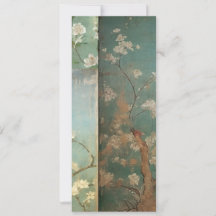 Chinoiserie Antike grüne und Apple Blüten 1