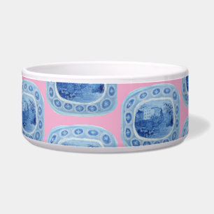 Chinoiserie Blue Ginger Jar Jars Dog Dish Napf