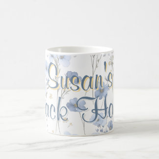 Chinoiserie Blue Toile Maßgeschneiderte Mahjong Kaffeetasse