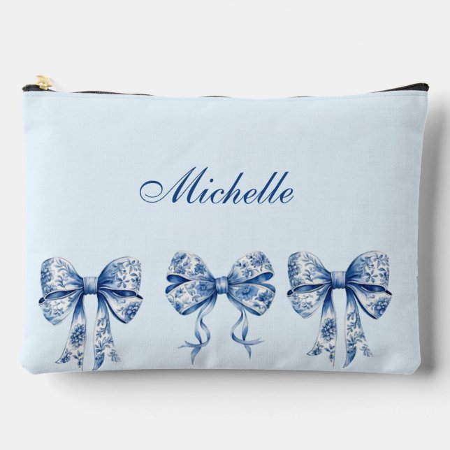 Chinoiserie Bow Coquette (groß) Zubehör Beutel (Vorderseite)