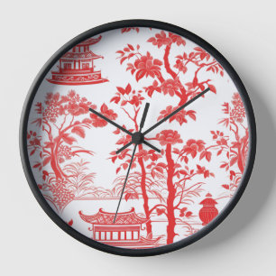 CHINOISERIE BREEZE Wall Clock Uhr