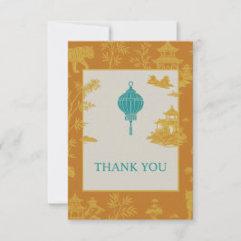 Chinoiserie Card Dankeskarte
