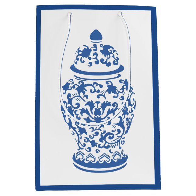 Chinoiserie Chic GingerJar Mittlere Geschenktüte (Vorderseite)