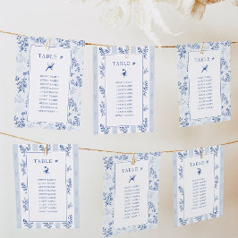 Chinoiserie Doppelseitig Hochzeitskarte