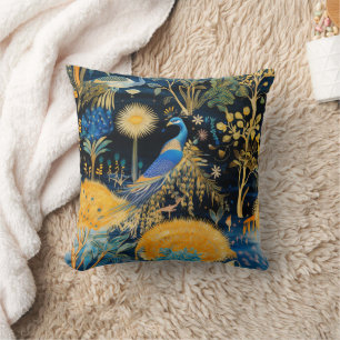 Chinoiserie Exotische Vögel Botanisches Muster (10 Kissen