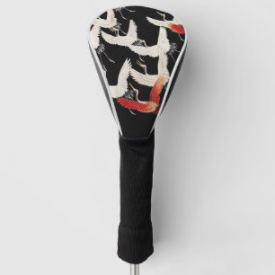 Chinoiserie Fliegender Kranich Zen Minimalistische Golf Headcover