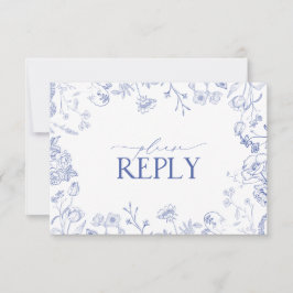 Chinoiserie French Blue Viktorianisch Floral RSVP